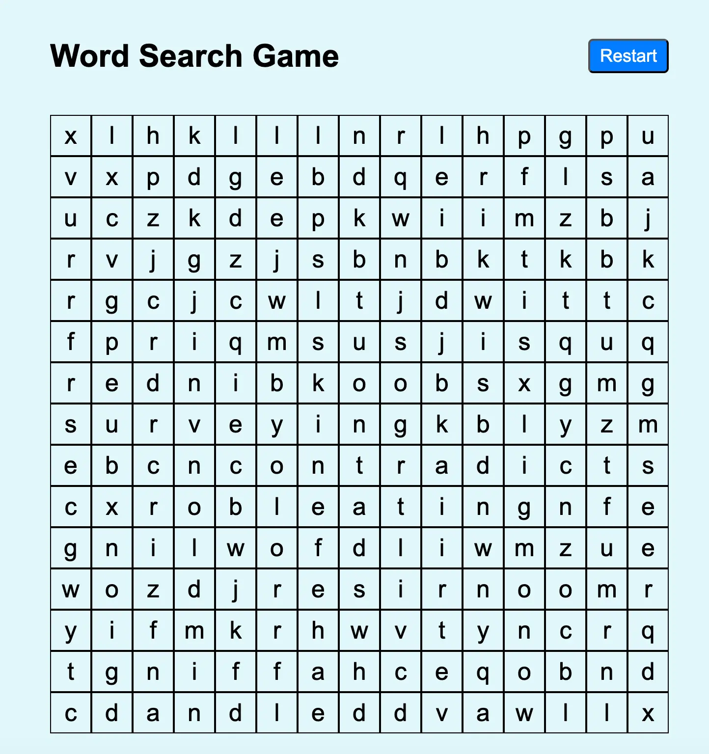 wordsearch